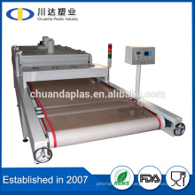 China Venta caliente personalizada PTFE Teflon de resistencia recubierto de fibra de vidrio abierto cinta transportadora de malla